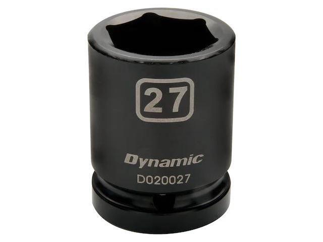 DYNAMIC D020027 3/4' Drive Standard Socket, Black Phosphate, Tools 3/4' Drive 6