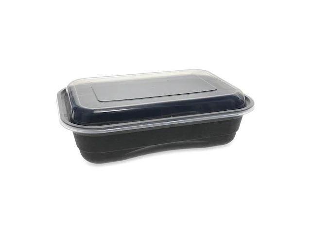 Photos - Other Accessories PACTIV NV2GRT3688B Versa2Go Containers, 8.4 x 5.6 x 2, 36 oz, 1-Comp,