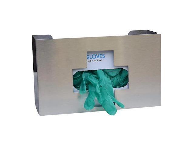OMNIMED 305335 Stainless Steel 'Medical Cross' Glove Box Dispenser (Single)