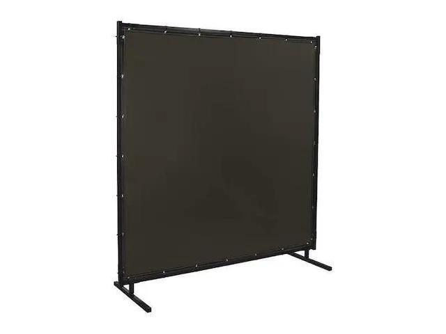 STEINER 532HD-6X6 Welding Screen, Transparent Vinyl, 6 ft. W., 6 ft. H., 13