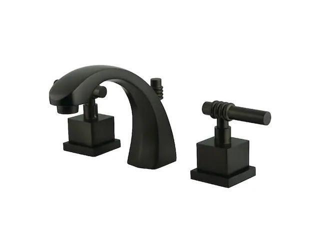 Kingston Brass KS4985QL 8 in. Widespread Bathroom Faucet, Oil Rubbed Bronze