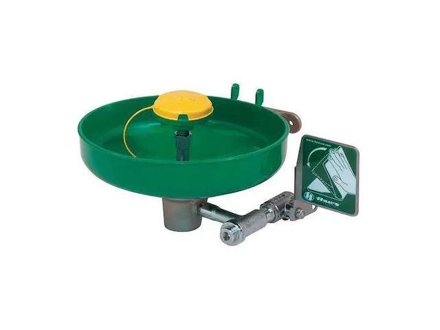HAWS 7260B-7270B Plumbed Eyewash, Wall Mount, Plumbed, 7 in H., 14 1/2 in W