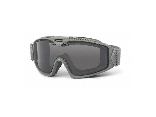 ESS EE7018-07 Safety Goggles, Clear, Gray, Smoke Anti-Fog, Scratch-Resistant