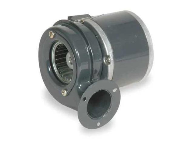 DAYTON 1TDN2 Round OEM Blower, 3300 RPM, 1 Phase, Direct Drive, Steel 1 Speed