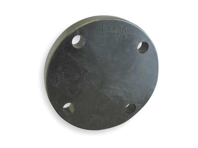 ZORO SELECT AFB300 Blind Flange, Polypropylene, 3', Class 150, 150 psi Max
