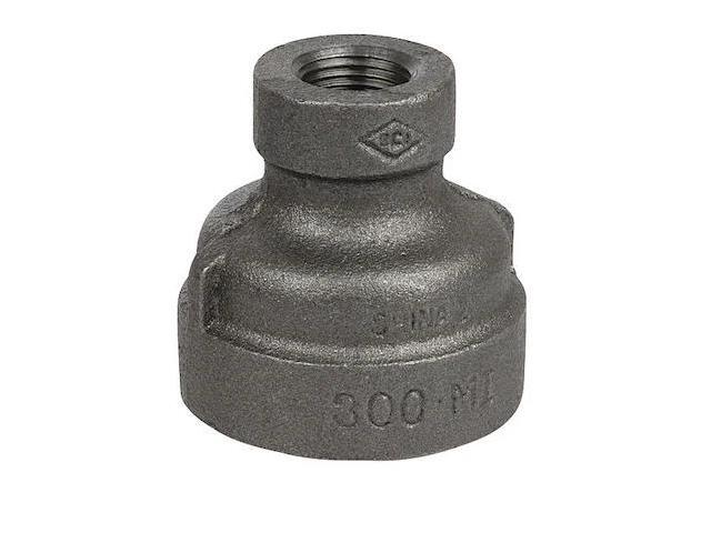 ZORO SELECT 4316001420 Reducer Coupling Reducing Coupling, 1' x 1/2' Pipe,