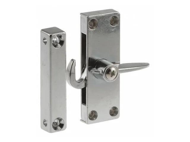 PRIME-LINE A 184 Sliding Screen Door Latch, Left Hand, Chrome Diecast (Single