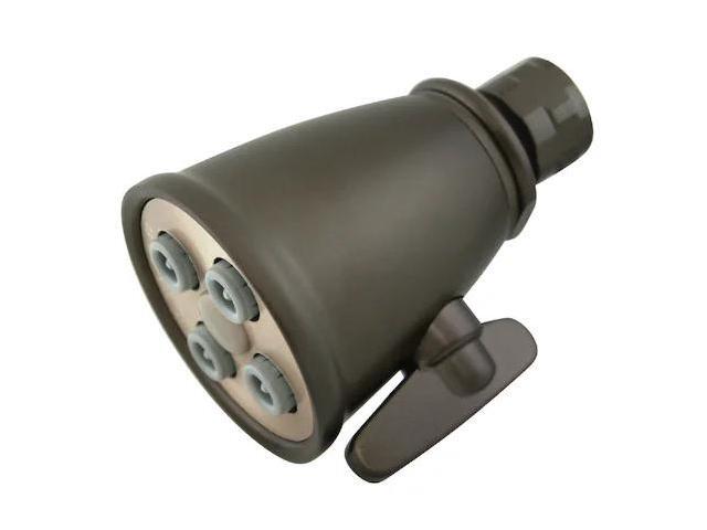 kingston brass k137a5 designer trimscape showerscape jet spray shower head, oil rubbed bronze