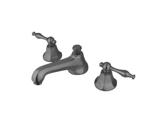 Kingston Brass KS4468NL Naples Two Handle 8' to 16' Widespread Lavatory Faucet w