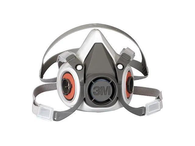 3M 6100 Half Facepiece Reusable Respirator, 6000 Series, Thermoplastic