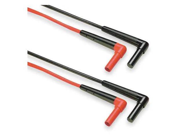 FLUKE Fluke-TL222 Test Leads,63 In. L,Black/Red