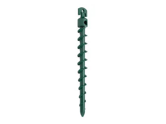 VORTEX ANCBPT7-HSG-U1 Earth Anchor,Green,Plastic,PK4