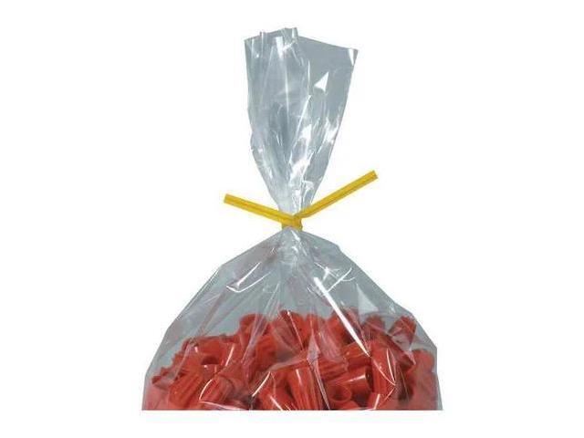 PARTNERS BRAND PBT8Y Paper Twist Ties, 8 x 5/32, Yellow, PK2000