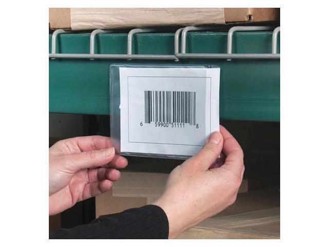 HOL-DEX APX-46 Label Holder, Self Stick, 4in x 6in,PK50
