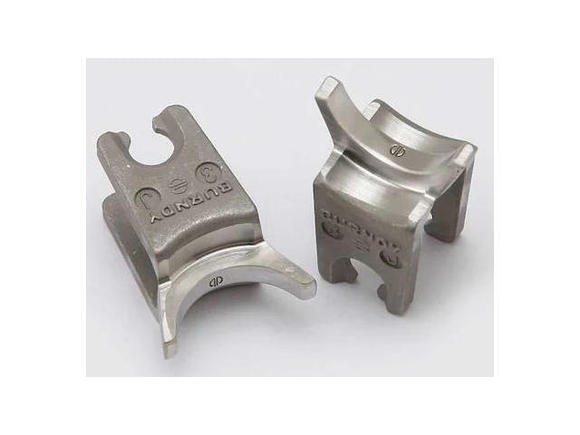 BURNDY WK840 Crimping Die,W Style,6 tons,1/0-4/0 AWG