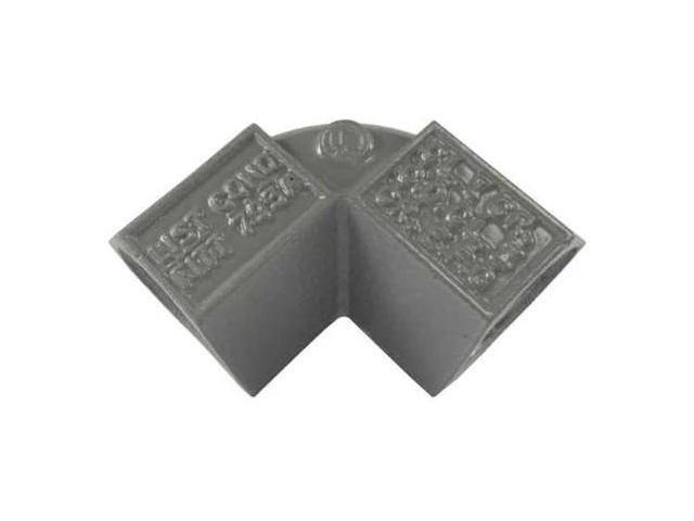 HUBBELL KILLARK FF-90-1MWW IMC 90 Deg Elbow, 1/2 in, Threaded, Iron, Powder