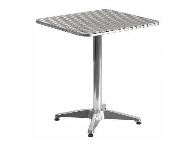 Photos - Garden Furniture Flash Furniture 23.5" Square Aluminum Indoor-Outdoor Table with Base 889142005575 