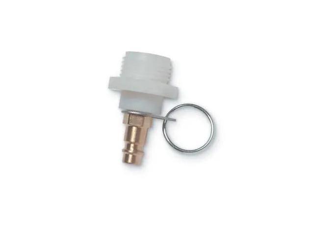 ALLEGRO INDUSTRIES 9910-11 Low Pressure Flow Adaptor,Plastic,Nylon