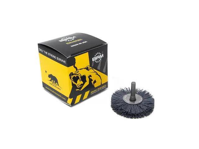 BRUSH RESEARCH BMC30AY180SC BMC30AY180SC 3' Mandrel Mounted Wheel, 180 Grit