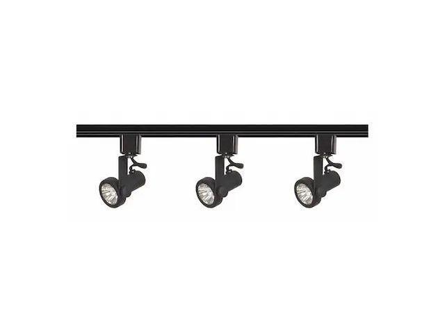 NUVO TK352 3-Light, MR16, Gimbal Ring Track Kit, 4 foot Track, Line Voltage,