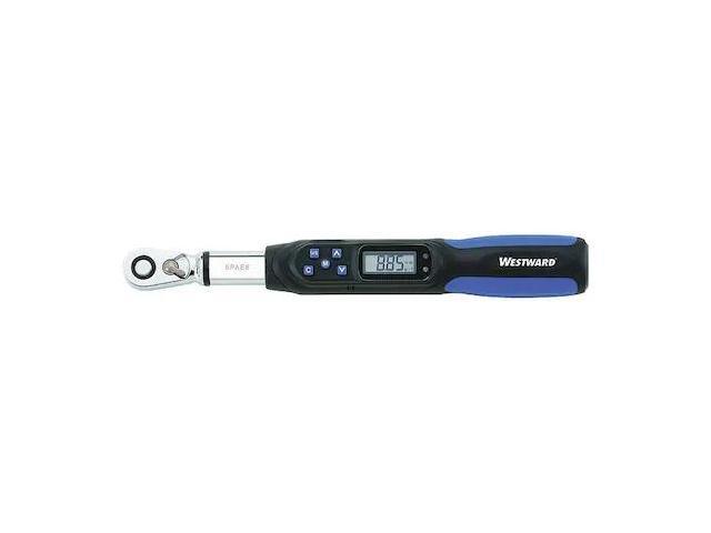 WESTWARD 6PAE8 Elect Torque Wrench,Mini,1/4 In,Fixed