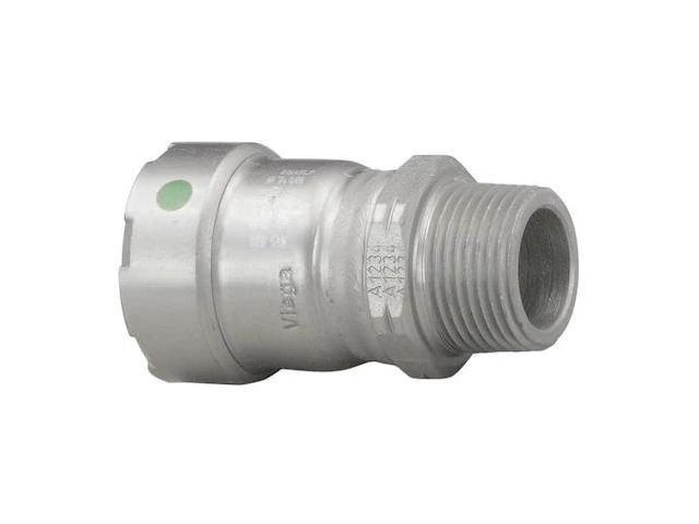 VIEGA 25120 Viega MegaPress adapter, 1-1/2' x 1-1/2'
