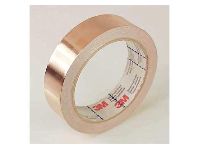 3M Copper Tape 1/2 in Width x 2.6 mil Total Thickness 27551 PRICE is per ROLL