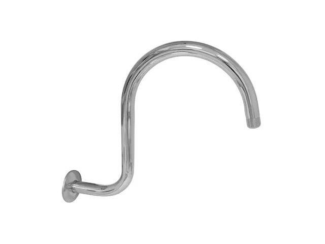 Kingston Brass K114C1 Restoration 14-Inch Shower Arm and Flange, Polished Chrome