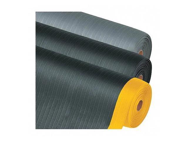 PARTNERS BRAND MAT115BY Antifatigue Mat, 10 ft L x 3 ft W, .38 in Thickness, PARTNERS BRAND MAT115BY Antifatigue Mat, 10 ft L x 3 ft W, .38 in Thickness,