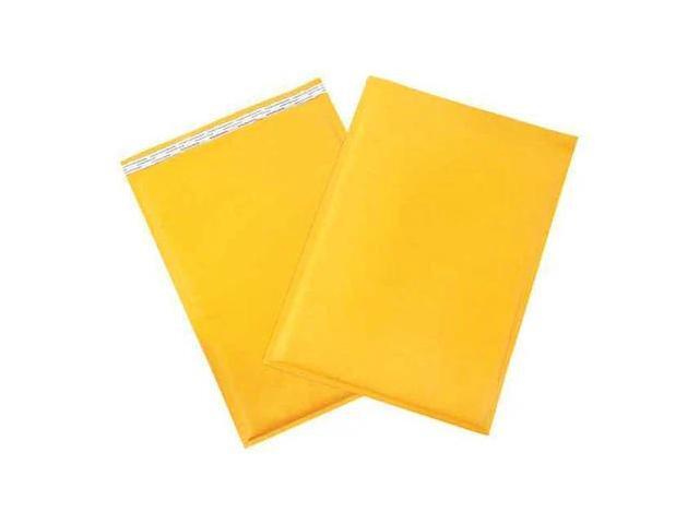PARTNERS BRAND B859SSR Self-Seal Bubble Mailers, No 6, 12 1/2' x 19', Kraft,