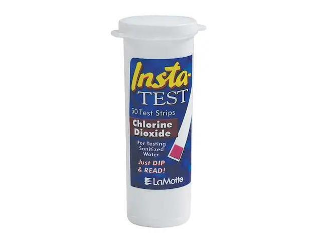 LAMOTTE 2999LR Test Strip,Chlorine Dioxide,PK50