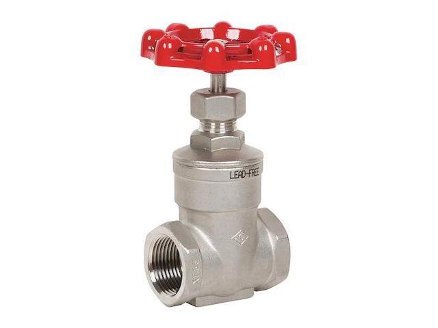 SMITH-COOPER 4373002040 Gate Valve,1-1/2',316,Thrd 200