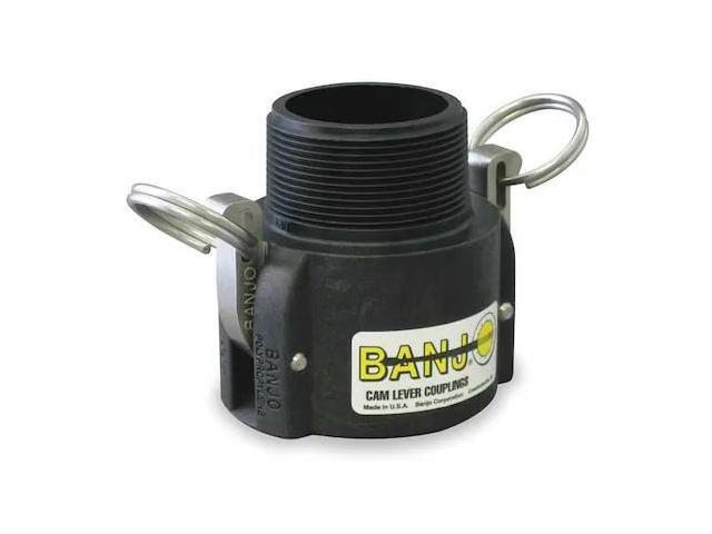 BANJO 125B 1' Female Coupler x MNPT Cam Lever Coupling