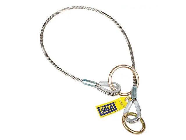 3M DBI-SALA 5900552 Cable Tie-Off Adapter, 10 ft Length, 310 lb Weigth