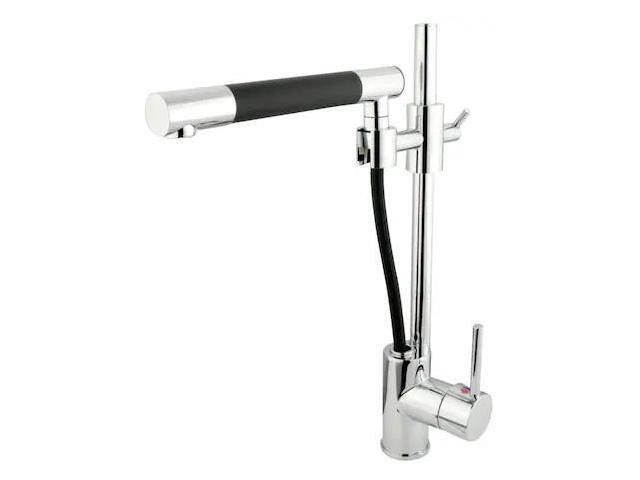 Kingston Brass KS8981DKL Single Handle Cusinxel Kitchen Faucet