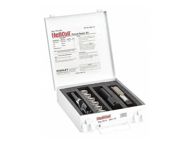 Thread Repair Kit,304 SS,7/8-9,6 Pcs HELI-COIL 5521-14