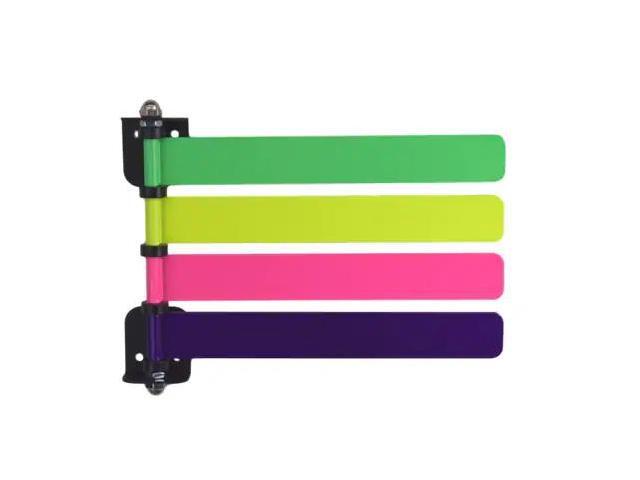 OMNIMED 291864 High Visibility Neon Exam Room Flags (8', 4 Flag)