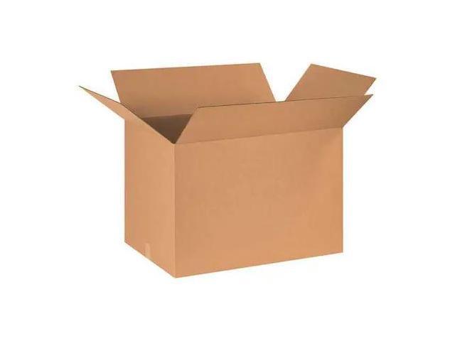 PARTNERS BRAND 302420 Corrugated Boxes, 30' x 24' x 20', Kraft, 15/Bundle