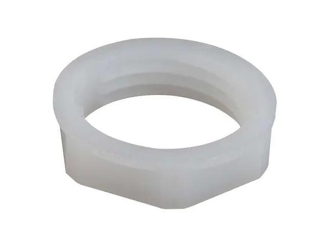 HUBBELL WIRING DEVICE-KELLEMS 31622002L Cord Connector Locknut,Nylon,3/8 In