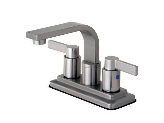 Kingston Brass KB8468NDL NUVO FUSION Euro high Rise Spout Lavatory Faucet With B