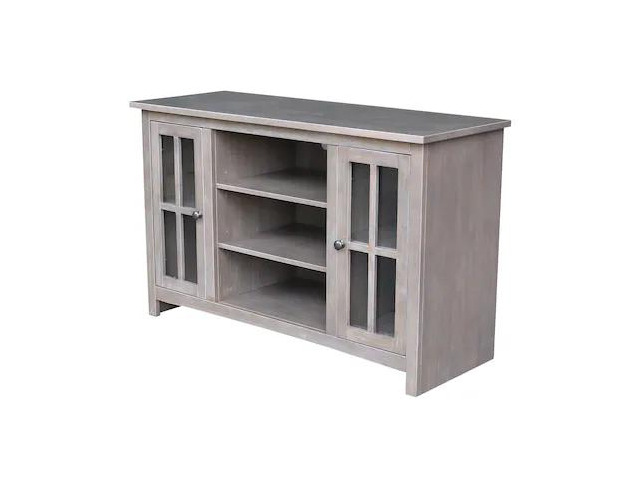 INTERNATIONAL CONCEPTS TV09-34 EnteRTAinment / TV Stand, with 2 Doors, 48',