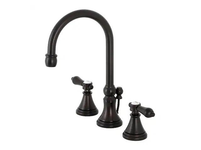 KINGSTON BRASS KS2985BAL KS2985BAL Heirloom Widespread Bathroom Faucet W/ Brass