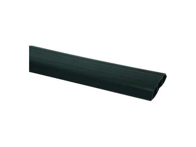 POWER FIRST 4CEJ4 Cable Protector, 3/4 in H, 25 ft L, 3 in W, 1 Channel, PVC,