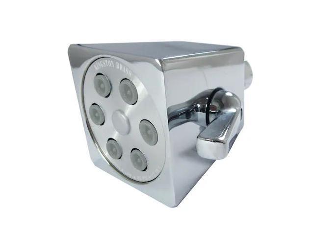 KINGSTON BRASS K230A1 Shower Head, Polished Chrome, Wall Mount