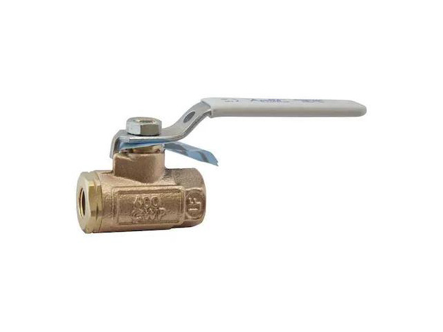 APOLLO VALVES 70LF14101 1/4' FNPT Bronze Ball Valve Inline