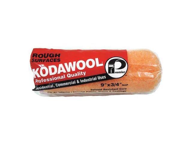 PREMIER 9KW2-75 9' Paint Roller Cover, 3/4' Nap, Polyester/Knitted Wool