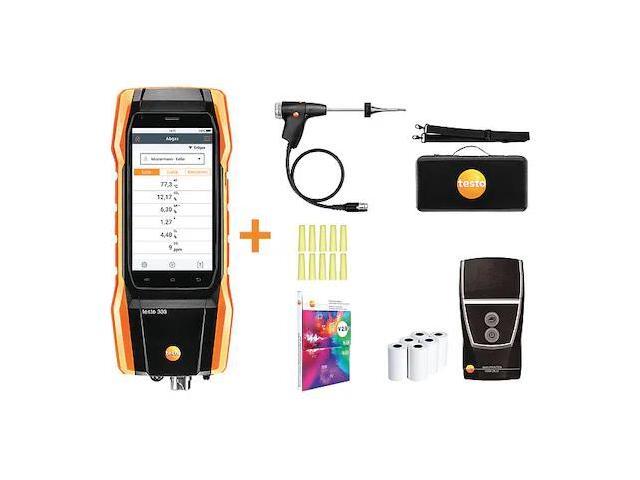 TESTO 0564 3002 83 Combustion Analyzer,23to113F,21% v/vO2