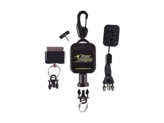 GEAR KEEPER RT5-5470 Cell Phone Retractor,36inL,Plastic/SS