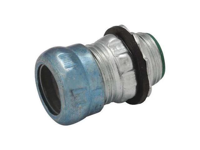 RACO 2918RT Compression Connector,2-13/32' L,Steel