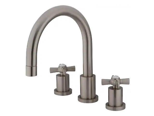 Kingston Brass KS8328ZX Roman Tub Filler Satin Nickel